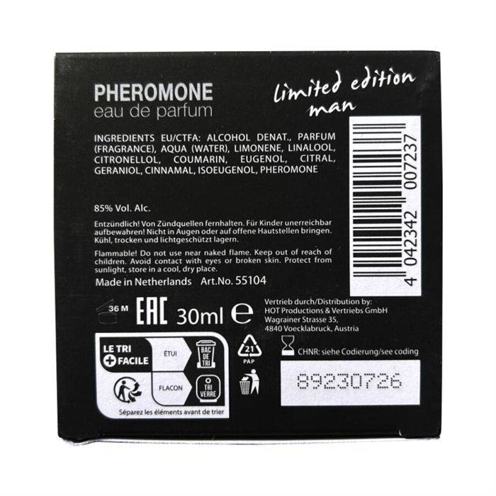 HOT - PERFUME DE FEROMÃNIOS DUBAI EDIÃÃO LIMITADA MASCULINO 30 ML