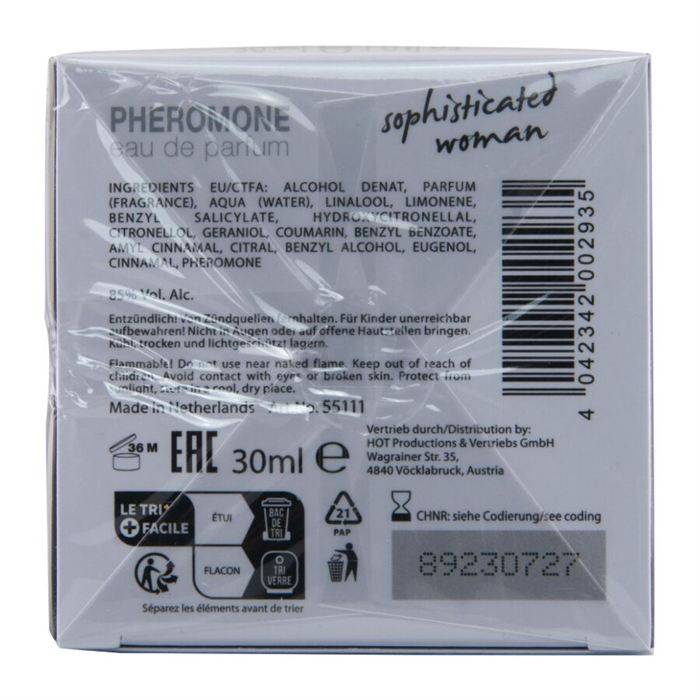 HOT - PERFUME DE FEROMÃNIOS LONDON MULHER SOFISTICADA 30 ML