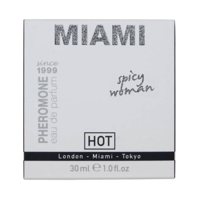 HOT - PERFUME DE FEROMÃNIOS MIAMI SPICY WOMAN 30 ML