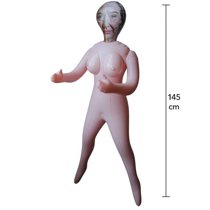 HIDDEN DESIRE - HORNY GRANNY BONECA INFLÃVEL DA VOVÃ SAFADA