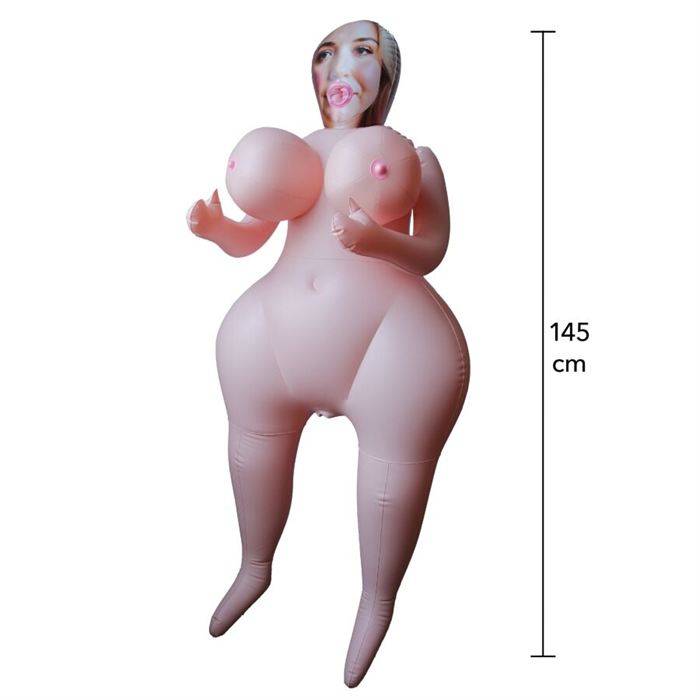 HIDDEN DESIRE - HEAVY HEATHER BONECA INFLÃVEL 145 CM