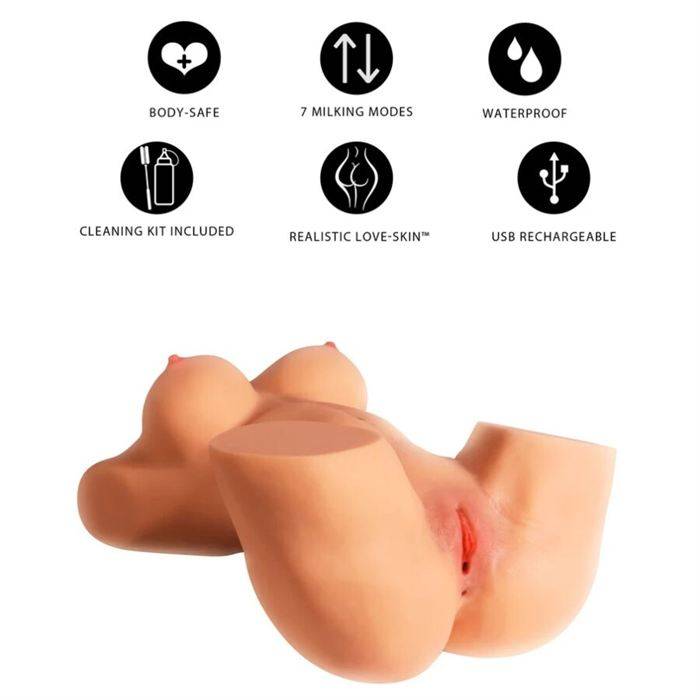 DESEJO OCULTO - TORSO DE MEGA VADIA ORDENHEIRA MASTURBAÃÃO FEMININA 22 KG