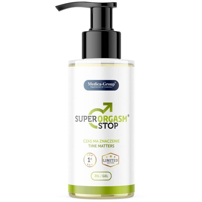 MEDICA GROUP - SUPER ORGASM STOP GEL ÃNTIMO PARA HOMENS 150 ML