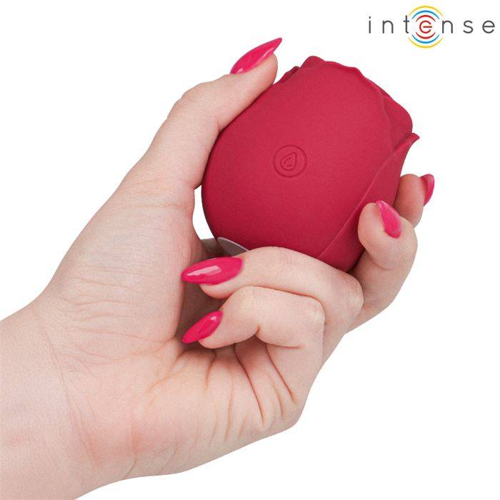 INTENSE - CAMELLIA CLITORAL SUCTION ROSE BY WAVES BORDEAUX