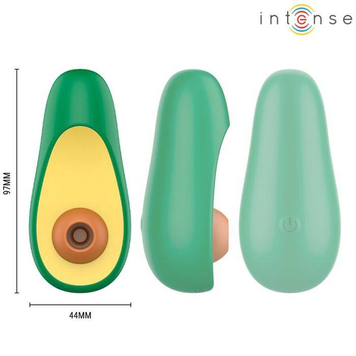 INTENSE - WAKI ABACATE ESTIMULADOR DE SUCÃÃO CLITORIAL
