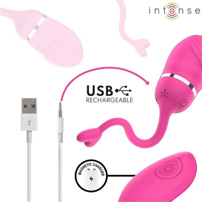 INTENSE - SOOKIE OVO VIBRATÃRIO COM CONTROLE REMOTO ROSA