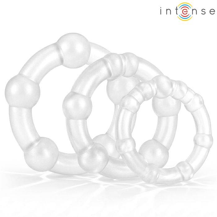 INTENSE - BOURNE SET OF 3 PENIS RING
