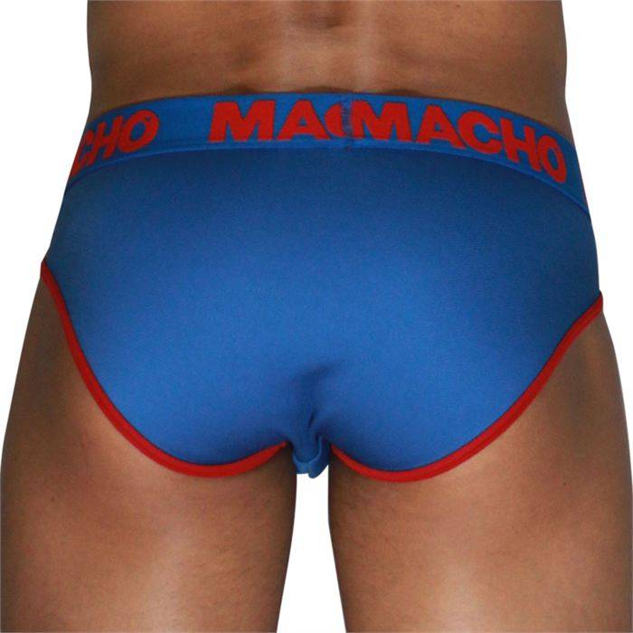 MACHO - MCH005 CLASSIC SLIP BLUE + RED S