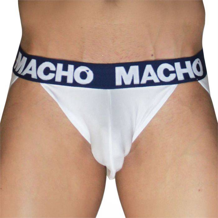 MACHO - MX29DK JOCK WHITE + MARINE S