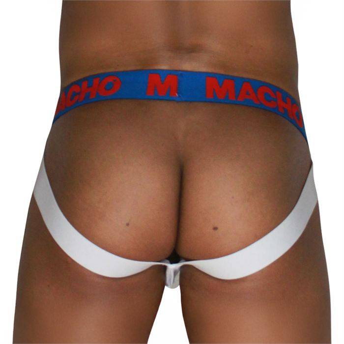 MACHO - MX29AZ WHITE JOCK + DARK BLUE XL