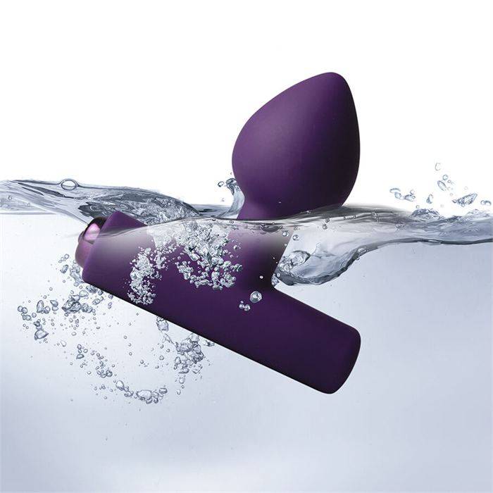 ROCKS-OFF - NOVA ASTRYX RECHARGEABLE PREMIUM & POWERFUL ANAL PLUG 16 FUNCTION PURPLE