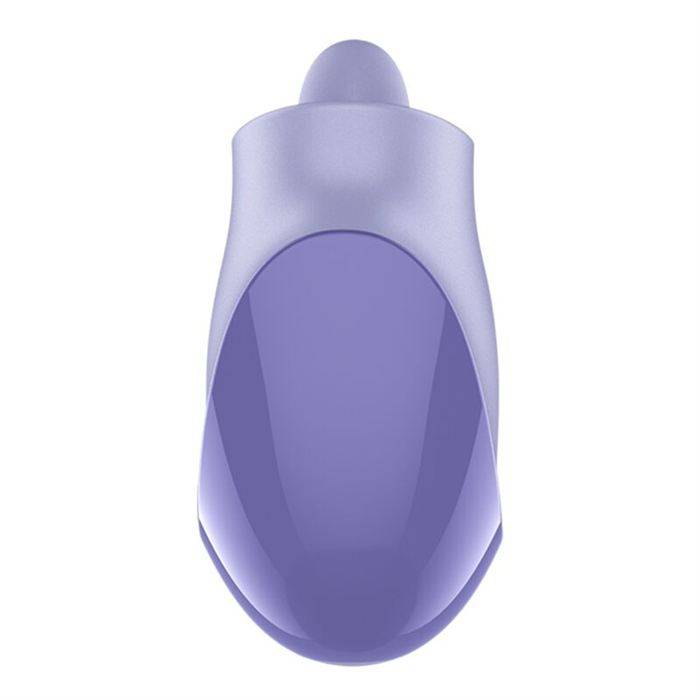 SATISFYER - TONGUE DANCER CLITORAL STIMULATOR WITH VIBRATION AND PULSATIONS LILAC