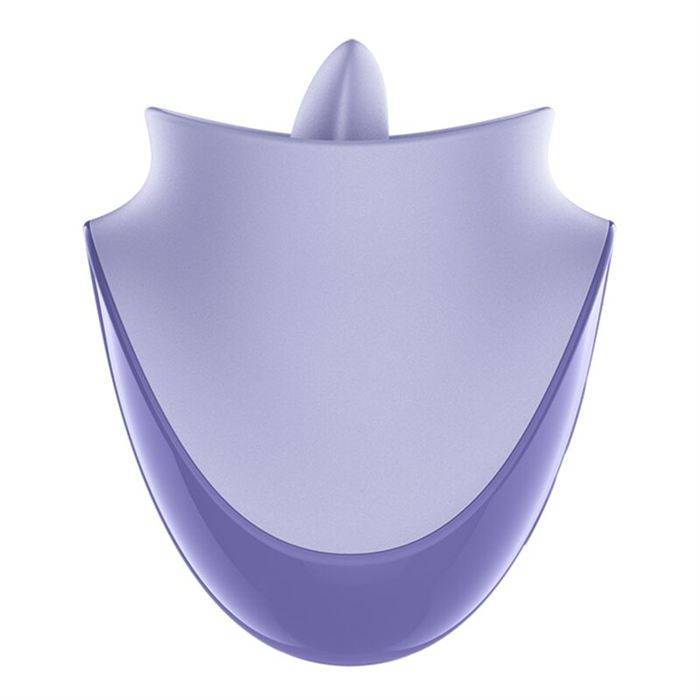 SATISFYER - TONGUE DANCER CLITORAL STIMULATOR WITH VIBRATION AND PULSATIONS LILAC