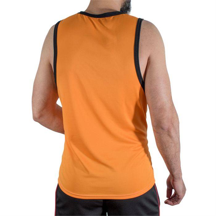 MACHO - CMV005 ORANGE GYM T-SHIRT S/M