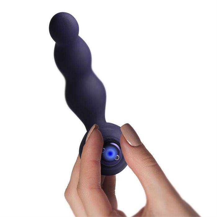 ROCKS-OFF - NOVA DOMINION RECHARGEABLE PROSTATE & PERINEUM MASSAGER 16 FUNCTION BLUE