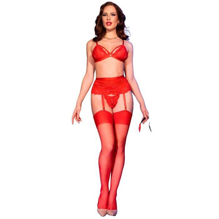 CHILIROSE - CR 4895 5 PIECE SET RED M