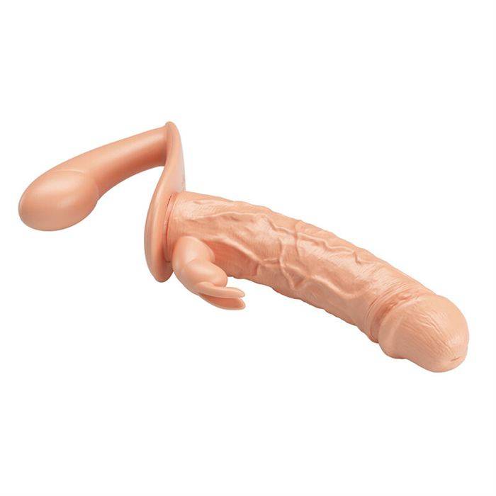 BAILE - CHARLOTTE HOLLOW DOUBLE PENETRATION STRAP-ON FLESH