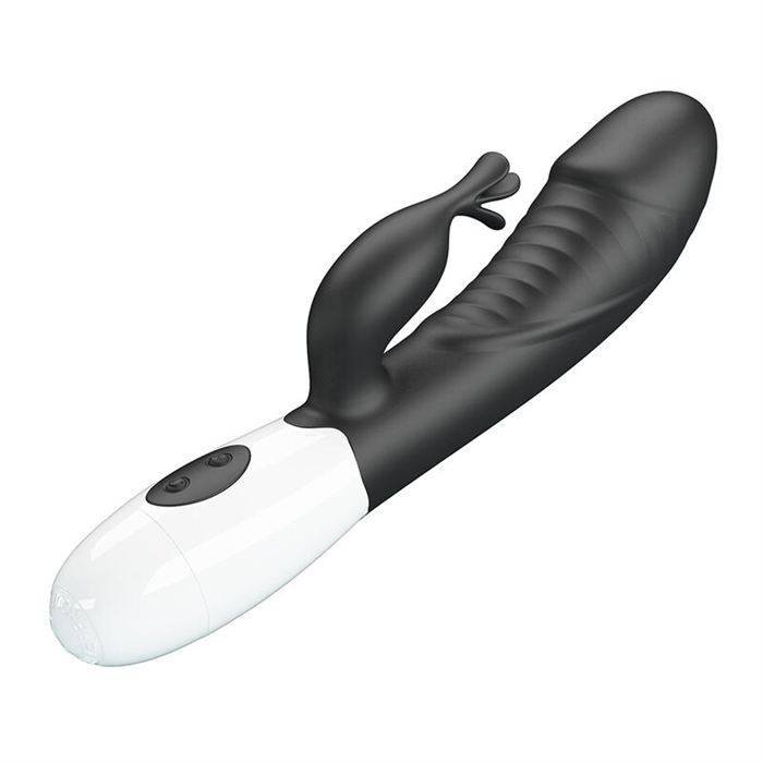 PRETTY LOVE - RASMUSSEN 30 FUNCTION RABBIT VIBRATOR BLACK