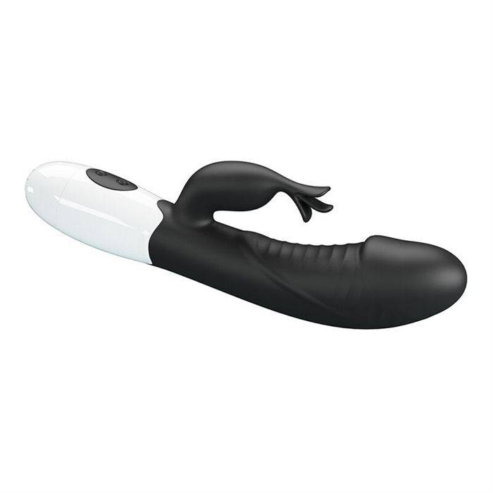 PRETTY LOVE - RASMUSSEN 30 FUNCTION RABBIT VIBRATOR BLACK