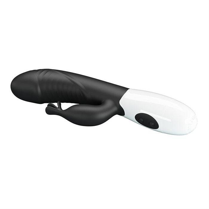 PRETTY LOVE - RASMUSSEN 30 FUNCTION RABBIT VIBRATOR BLACK