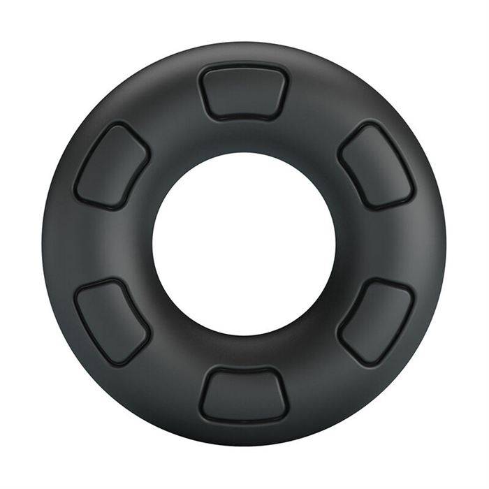 CRAZY BULL - BERTRAM SUPER SOFT SILICONE COCK RING BLACK