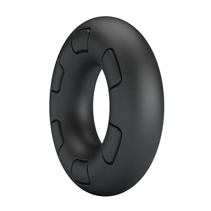 CRAZY BULL - BERTRAM SUPER SOFT SILICONE COCK RING BLACK