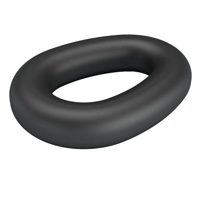 CRAZY BULL - VESPER SUPER SOFT SILICONE COCK RING BLACK