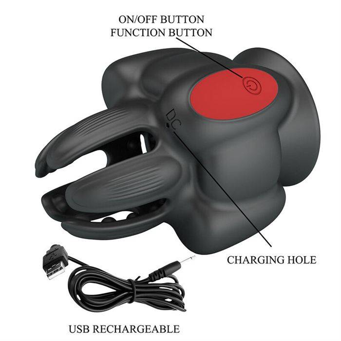 PRETTY LOVE - WYATT RECHARGEABLE AUTOMATIC MASTURBATOR CLASS TRAINER