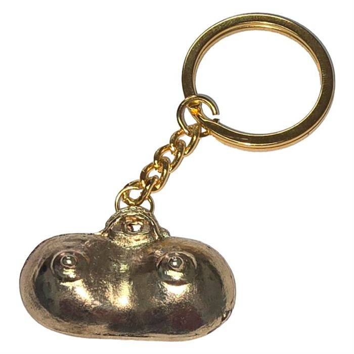 DIABLO PICANTE - GOLD METAL KEYCHA...