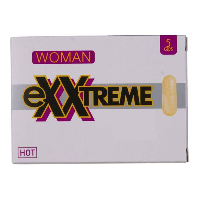 HOT- CÃPSULAS PARA LIBIDO EXTREMA FEMININA 5 UNIDADES
