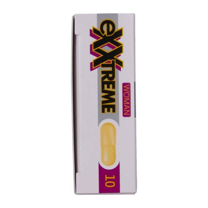 HOT - EXXTREME CÃPSULAS LIBIDIN PARA MULHER 10 UNIDADES