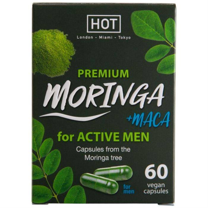 HOT - MORINGA BONÃS PARA HOMENS 60 UNIDADES