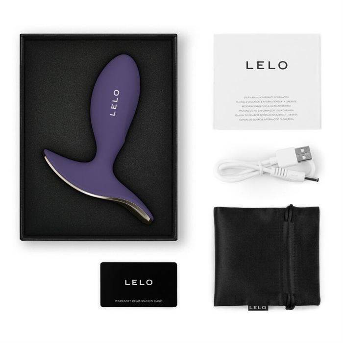 LELO - SURFER 2 PLUG VIBRATÃRIO ANAL UNISSEX ROXO CIBERNÃTICO