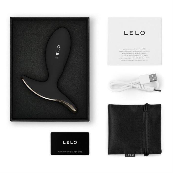LELO - SURFER 2 PLUG VIBRATÃRIO ANAL UNISSEX PRETO