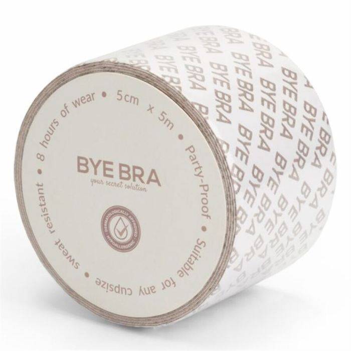 BYE-BRA - BODY TAPE DOUBLE SIDED DOUBLE SIDED TAPE BEIGE ONE SIZE 5 X 500 CM