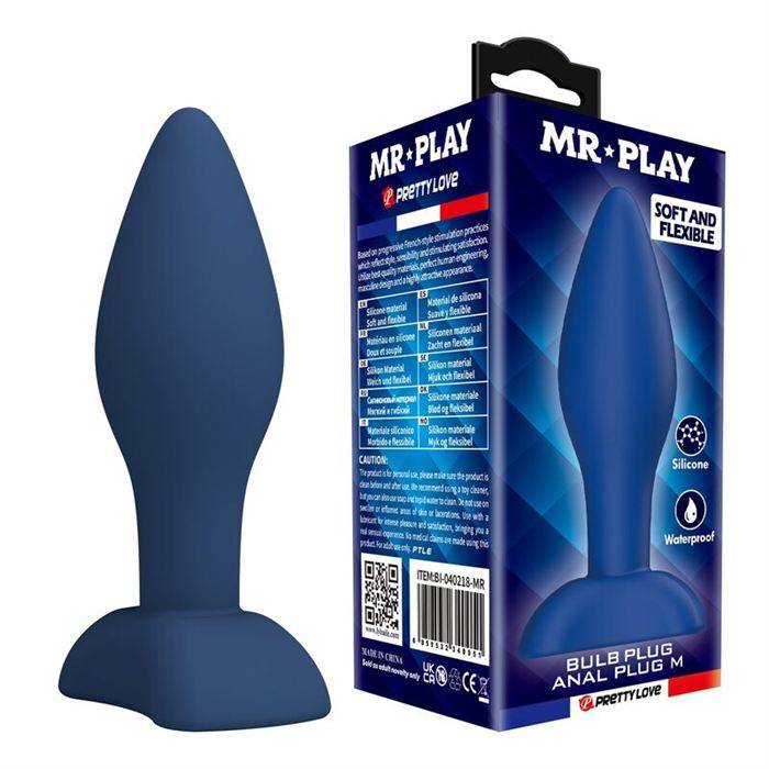MR PLAY - TAPERED SILICONE ANAL PL...
