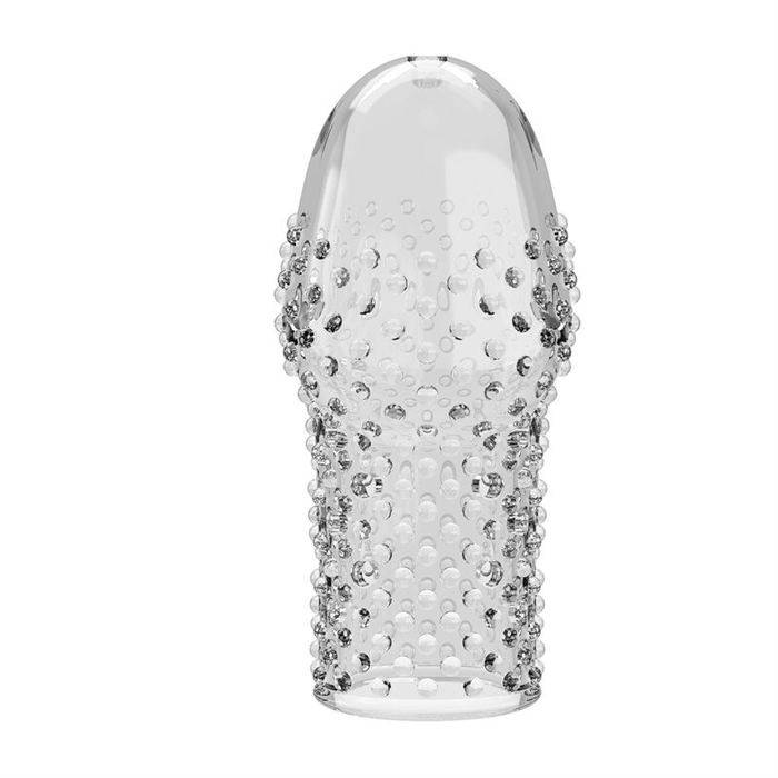 PRETTY LOVE - GEEK´S PENIS SLEEVE GET YOUR PENIS THICKER TRANSPARENT