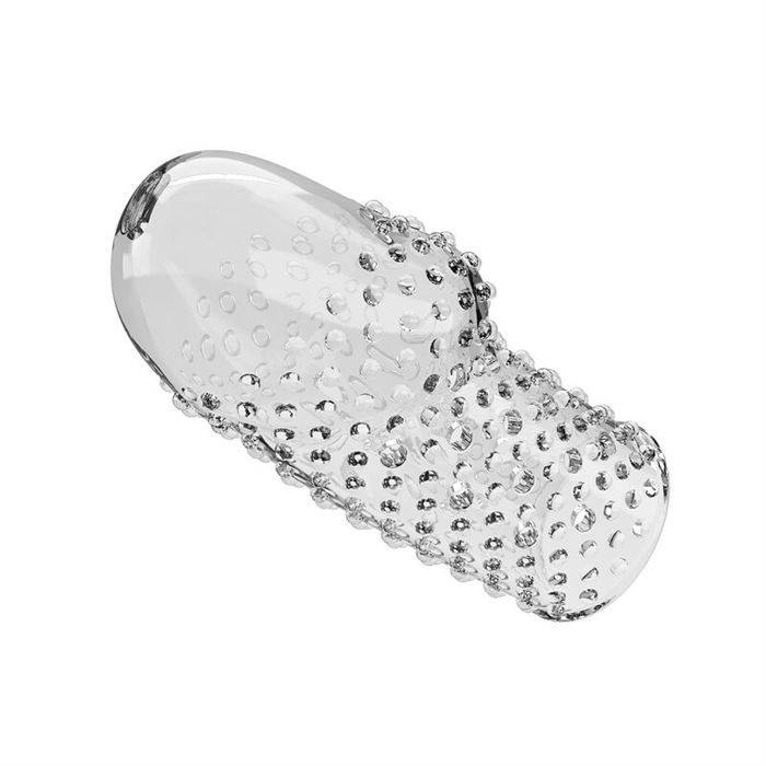 PRETTY LOVE - GEEK´S PENIS SLEEVE GET YOUR PENIS THICKER TRANSPARENT