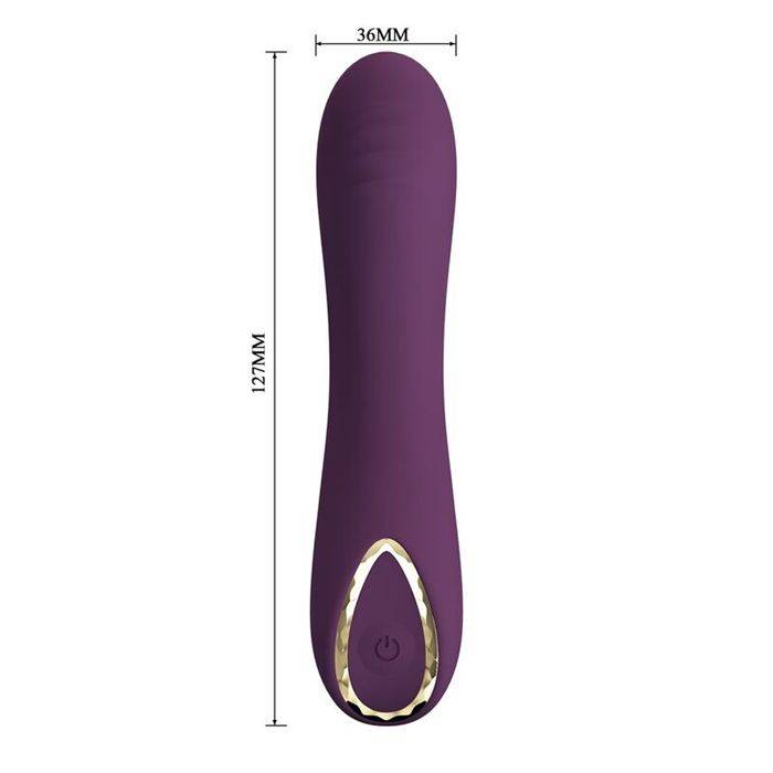 PRETTY LOVE - LLOYDE RECHARGEABLE VIBRATOR 10 FUNCTIONS PURPLE