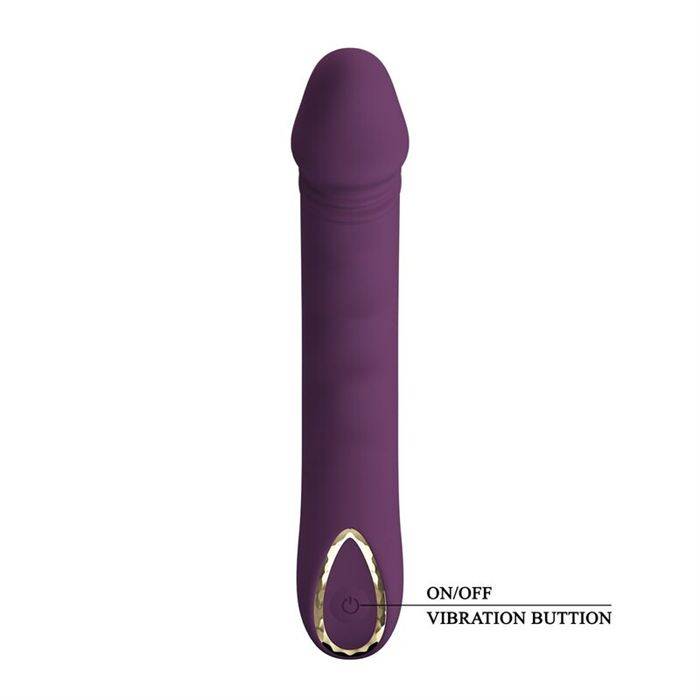 PRETTY LOVE - AMARA RECHARGEABLE VIBRATOR 10 FUNCTIONS PURPLE