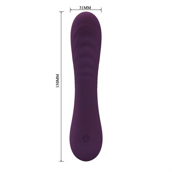 PRETTY LOVE - ALEXISROSE RECHARGEABLE VIBRATOR 10 FUNCTIONS PURPLE