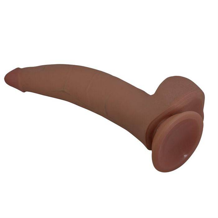 PRETTY LOVE - CUTHBERT REALISTIC FLEXIBLE DILDO 20 CM Ã 5 CM TPE BROWN