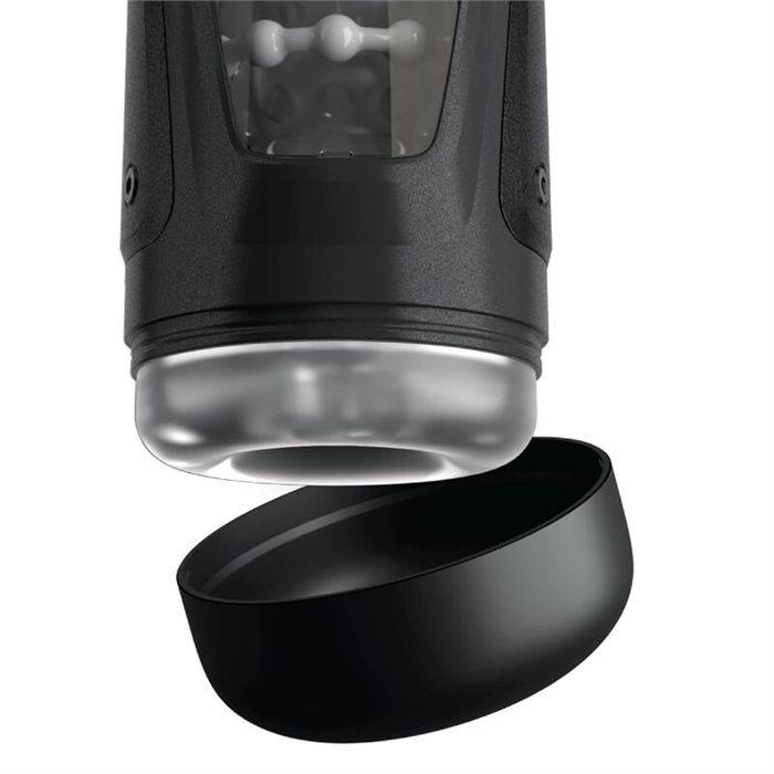 PDX ELITE - MOTO-BATOR PRO THRUSTING STROKER AUTOMATIC VIBRATING AND WARMING MASTURBATOR 26.5 CM