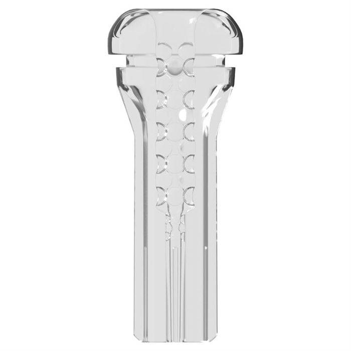 PDX ELITE - VIEWTUBE VAC XXL TRANSPARENT STROKER WITH SUCTION PUMP 27.3 CM