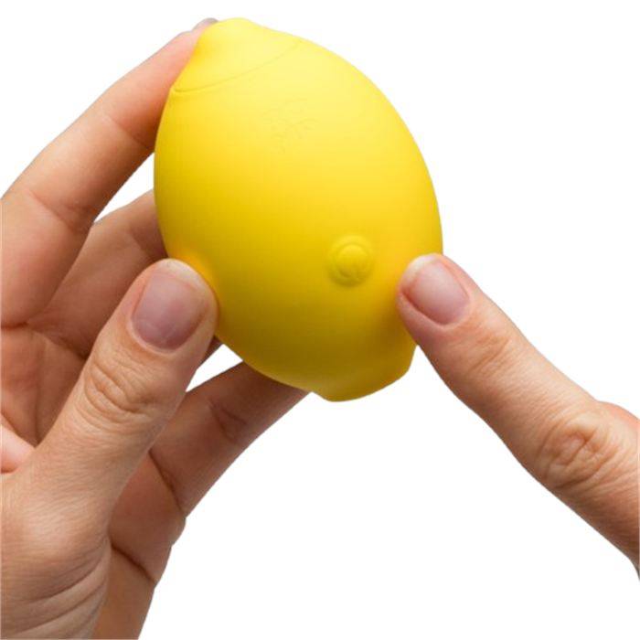 ROMP - LEMON CRUSH PLEASURE AIR CLITORAL STIMULATOR YELLOW