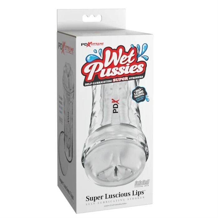 PDX EXTREME - WET PUSSIES SUPER LUSCIOUS LIPS MALE MASTURBATOR