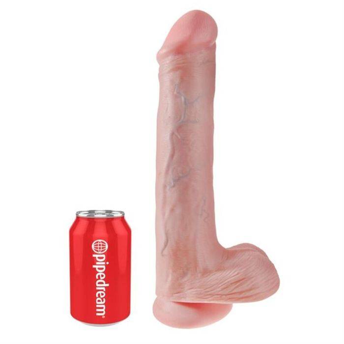 KING COCK - REALISTIC DILDO WITH T...