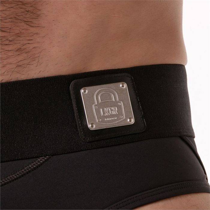 LOCKER GEAR - WIDE WAISTBAND JOCK BRIEF BLUE S