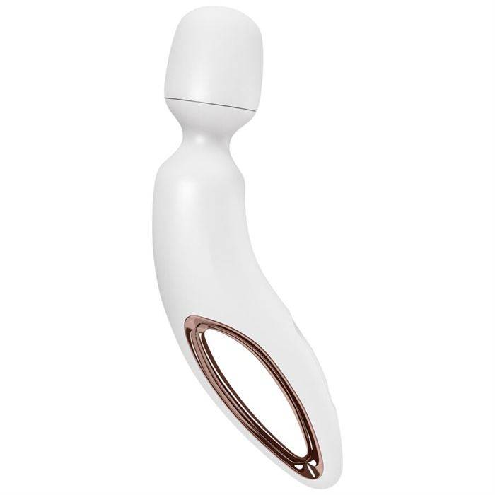 SATISFYER - WAND ERLAND MASSAGEADOR VIBRATÃRIO BRANCO