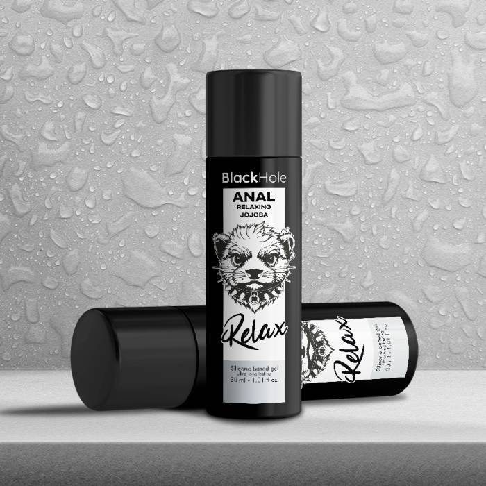 BLACK HOLE - GEL BASE DE SILICONE DILATAÃÃO ANAL 30 ML